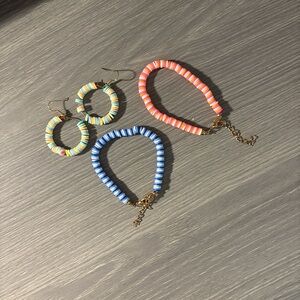 Colorful Beaded Jewelry Set